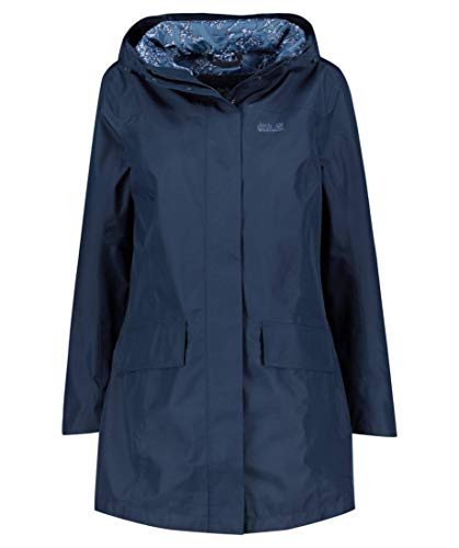 Jack Wolfskin Damen Cape York Mantel, Midnight Blue, L