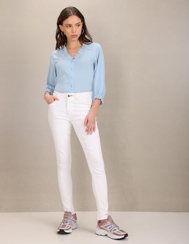Image of U.S. Polo ASSN. Women's Polyester Regular Fit Blouse