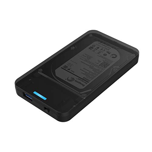 Adaptador caja externa aluminio mSATA a SATA 2.5'' USB 3.0 miniatura 7