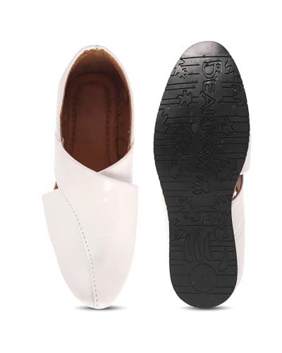 Image of SIYA Cross Strap Peshawari Juti Shoes for Boys
