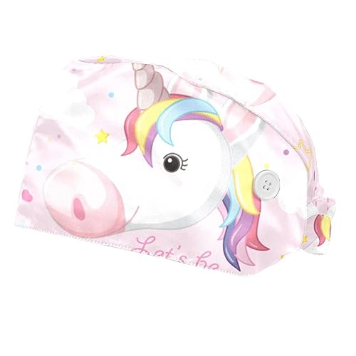 Casquettes de travail ajustables femmes et hommes - 2 Chapeaux de travail VERED rose