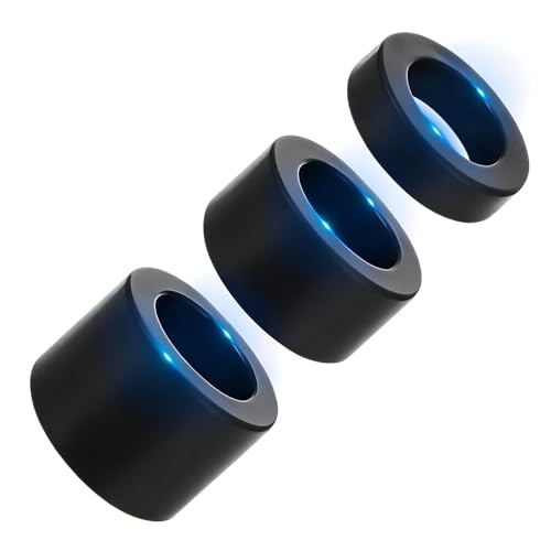 CBT Testicle Stretcher Testicle Toys for Men Cock and Ball Ring Male Silicone Cock Ring Cockring Reusable Penis Rings for Male Erection Enhancing Longer Lasting Stronger Chastity Devices Set 3 Pcs