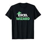 Excel Wizard Funny Spreadsheet Excel Humor Gifts T-Shirt