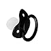 Dadious Big Sized Pacifier Silicone Lovely (Black)