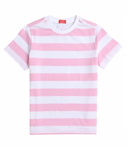 Image of AG Crew Neck Striped Soft Cotton Boys Tee Shirt Half Sleeve Regular Fit