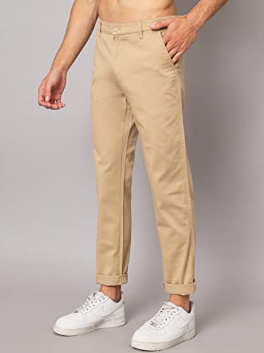 Image of Peppyzone Men's Slim Casual Pants