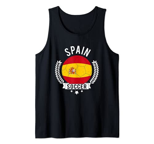 Spain National Soccer Team Football Fan Camiseta sin Mangas
