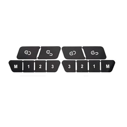 Autocollant bouton verrouillage portière Mercedes W212 commande fermeture 2010-2015
