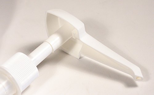 Carlisle Foodservice Products Universal Condiment Pump/Dispenser Kit With 5 Lids, White #TOP1