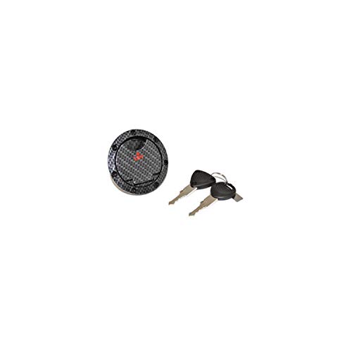 Tapón de gasolina Replay carbono brillante, elegancia y protección premium para Aerox