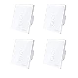 Interruptor de persiana inteligente wifi. Gracias al panel táctil y a la función inteligente, el interruptor combina la practicidad con la belleza. Aporta una vida inteligente a tu hogar
