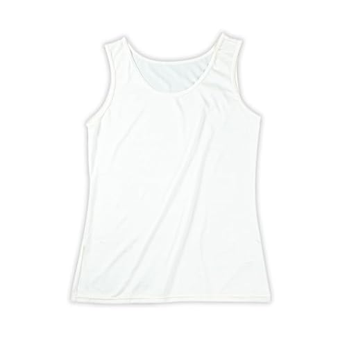 [シルク100%] シルクタンクトップインナー(1枚/LL/ブラック)[m49-01-BLL][モイストリ]