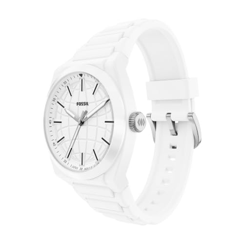 Image of Fossil Men's Everett Quartz Stainless Steel Watch, Three-Hand Watch for Men