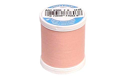 Hilo de coser Coats Thread & Zippers Dual Duty XP 125 yardas rosa miniatura 1