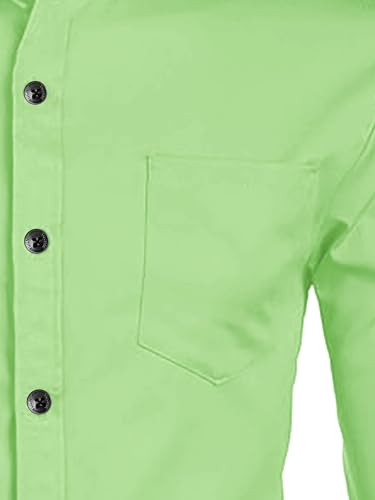Image of Men's Slim Fit Beige Color Cotton Blend Casual Shirt