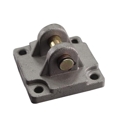 Base de montaje de cilindro MB-FLDCB con brida lateral y soporte de pivote 2
