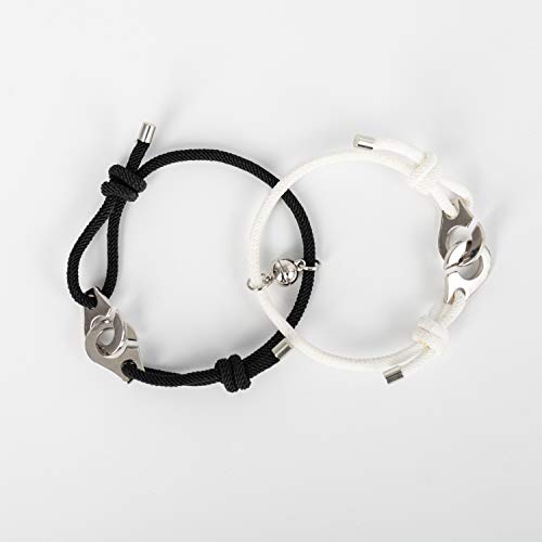 Magnetic Couple Bracelet Set Vows of Eternal Love Jewelry Gifts for Couple Bestfriend