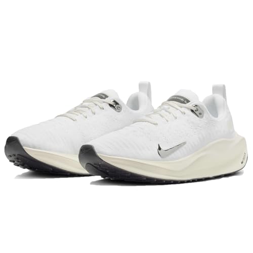 Image of Nike InfinityRN 4 Women's Road Running Shoes (DR2670-104, White /Sail /Coconut Milk /Chrome) Size 10