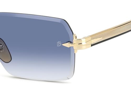 David Beckham DB 7109/S Gold Black/Blue 56/20/145 men Sunglasses4