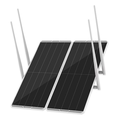 30W Solar Panel Outdoor Dual Band 5.8G/2.4G WiFi Repeater Extender