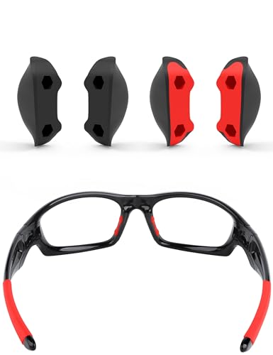 Image of ToughAsNails Replacement Nose Pads Pieces for Oakley Straight Jacket 2007 Sunglasses - Low Bridge Fit