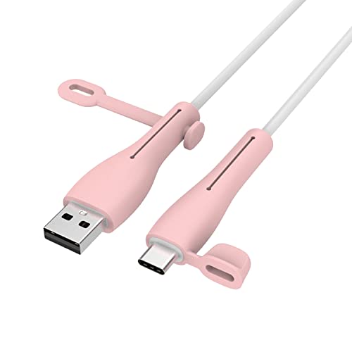 Amazon.co.jp: 充電ケーブル プロテクター 【NOUKAJU】 USB-A & Type C