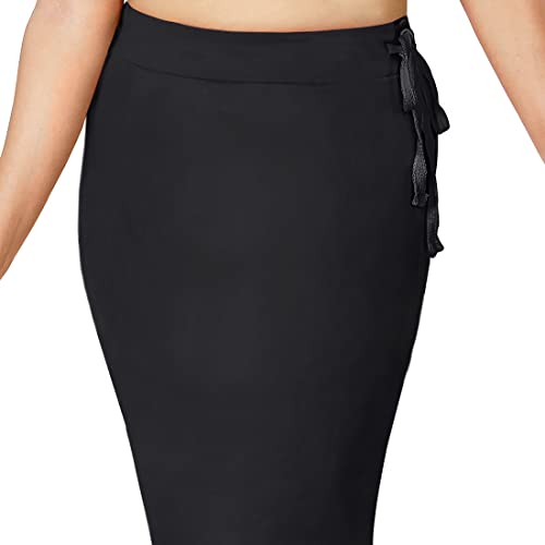 Image of dermawear Women Blended Fabric Saree Shapewear Everyday Petticoat (SSE-407)