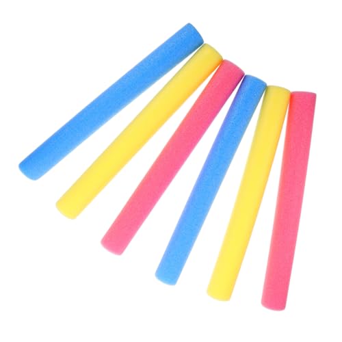 POPETPOP 6pcs Trampoline Pole Foam Covers High Density Foam Noodle Safety Protection Replacement for Trampoline Pole Soft Pad for Boys and Girls