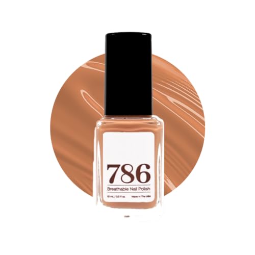 786 Cosmetics Breathable Nail Polish - Award-Winning Halal, Vegan, Cruelty-Free, 21-Free, Fast-Drying (Dubrovnik)