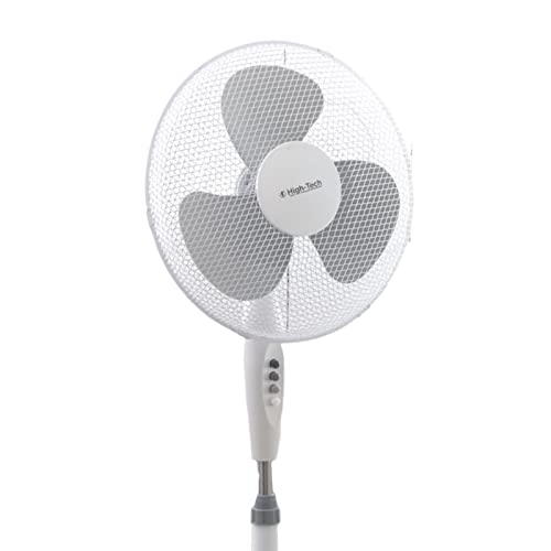 High-Tech Ventilatore Silenzioso Bianco con 3