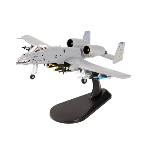 Eairsoky 1:100 Scale A-10 Thunderbolt II Warthog Metal Fighter Jet