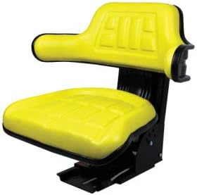 Concentric Suspension Seat John Deere Tractor Yellow 1020, 1530, 2020, 2030, 2040, 2150#IE