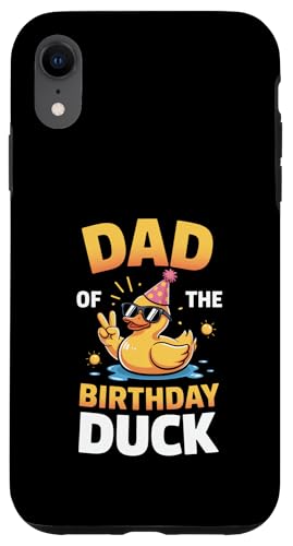 Mom of the Birthday Duck Funny Mom Duck fUC X}zP[X iPhone XR p