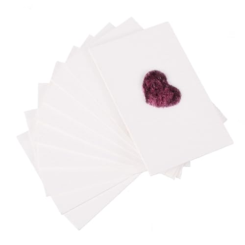 lasuroa 10 Fogli di Carta con Texture in Schiuma Magica, 10,4x6,3cm Carte di Cellulosa Carta da Pittura con Texture in Schiuma Gonfia per Bambini Fai Da Te Articoli per l'Artigianato (Rettangolo)