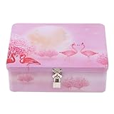 Cadenas rétro – cette boîte de rangement, petite et légère, vous permet de l'emporter partout ou de la glisser dans votre