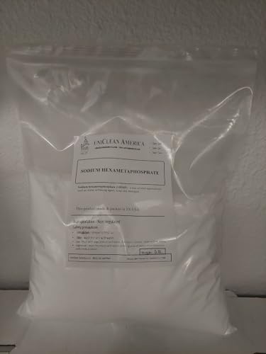 Sodium Hexametaphosphate SHMP Powder, High Purity, Made in USA (1, Pounds)