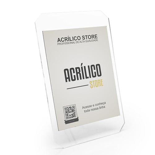 Placa Homenagem em Acrílico Espelhado Personalizada (Prata)