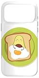 Carcasa para iPhone 17 Pro MAX Tostada de Aguacate Huevo Lindo sándwich sueño Divertido abrazar Kawaii