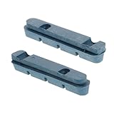 Kompatibel mit Rennrad-Carbonfelgen, Scheibenersatz, Korkmaterial, leichte, sichere Performance-Carbon-Bremsbeläge