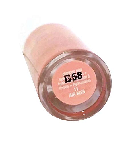 Clinique Pop Splash Lip Gloss Hydration Travel Size .05 Ounce In Air Kiss #TOP2