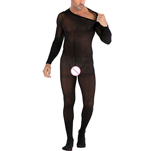 Pijama Meias de Arquivo Boate Masculino Corpo Inteiro Aberto Sexy Moda Vermelho Renda Body para Mulh