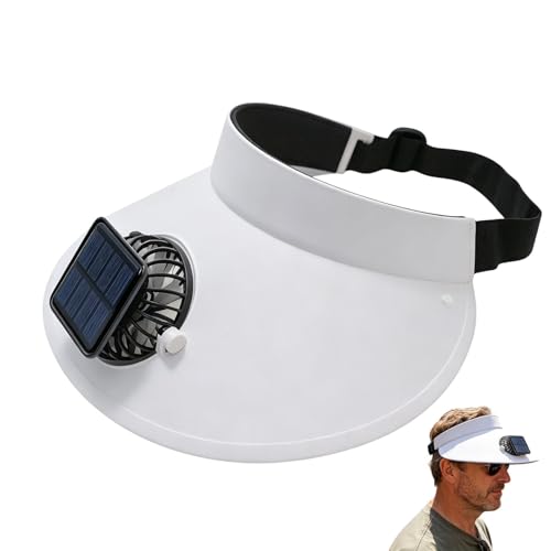 Chapeau ventilateur rechargeable USB et couvre-chef de pêche estival mixte
