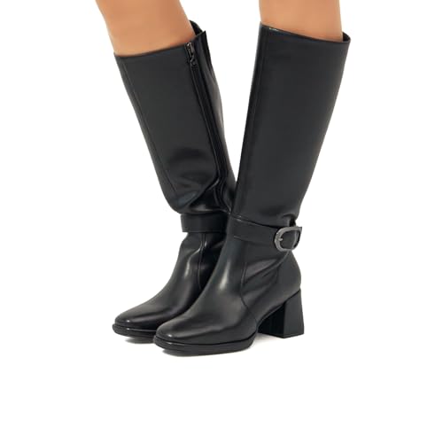 Mariamare Para Mujer. 63493 Botas 63493 Negro (37), 5 A 8Cm, Cremallera, Casual - 3