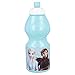 Frozen 2 | Botella De Agua Infantil Con Cierre Antifugas | Cantimplora Reutilizable Para Niños Con Tapón Anti Goteo - Libre De Bpa - 400 Ml