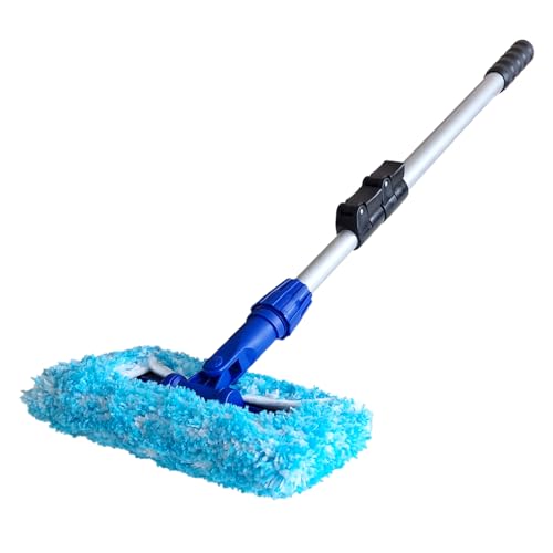 Microfiber Madness Delipole Extendable Car Wash Brush with Handle - extends from 23.6 to 54 (60138 cm) Ultra-Gentle Microfiber Car Wash Brush