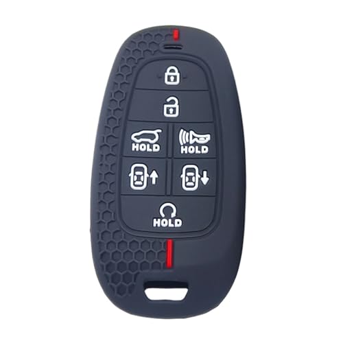 Protection clé silicone 7 boutons Hyundai Tucson antichoc