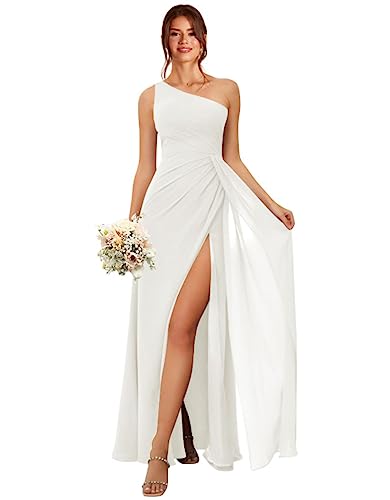 Robe de demoiselle d'honneur bleu roi longue trapèze silhouette ajustée