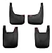 Tecoom Mud Flaps Splash Guards Front and Rear Black Set of 4 for 2019 Ram 1500 w/o OEM Fender Flares ABS Molded