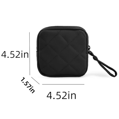 Small Makeup Bag for Purse PU Makeup Pouch Cute Cosmetic Pouch for Women Portable Mini Cosmetic Bag Travel Mini Makeup Bag For Lipstick Keys Bank Cards2