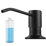Becomrock Soap Dispenser for Kitchen Sink, Built in Sink Soap Dispenser Lotion Dispenser with 17 Oun